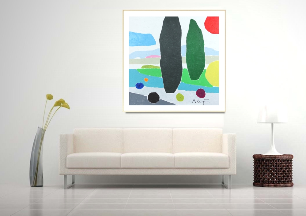 La pareja | Pintura de ALEJOS | Compra arte en Flecha.es