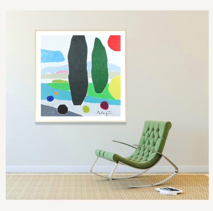 La pareja | Pintura de ALEJOS | Compra arte en Flecha.es