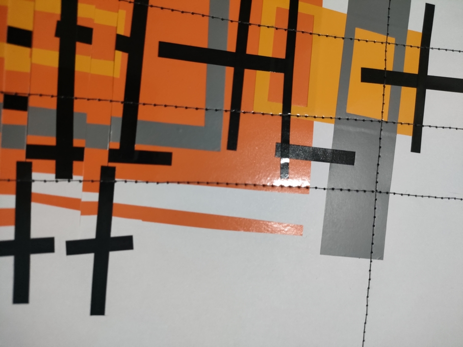 La naranja mecánica | Collage de Fabiana Zapata | Compra arte en Flecha.es