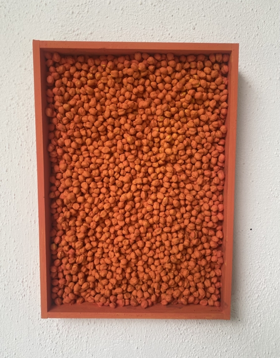 SORGO ROJO |Collage de Guillermo Garbisu | Compra arte en Flecha.es