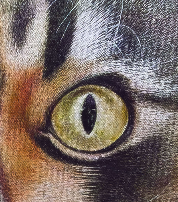 El Gato. El Gato Pelirojo. | Pintura de Anastasia Woron | Compra arte en Flecha.es