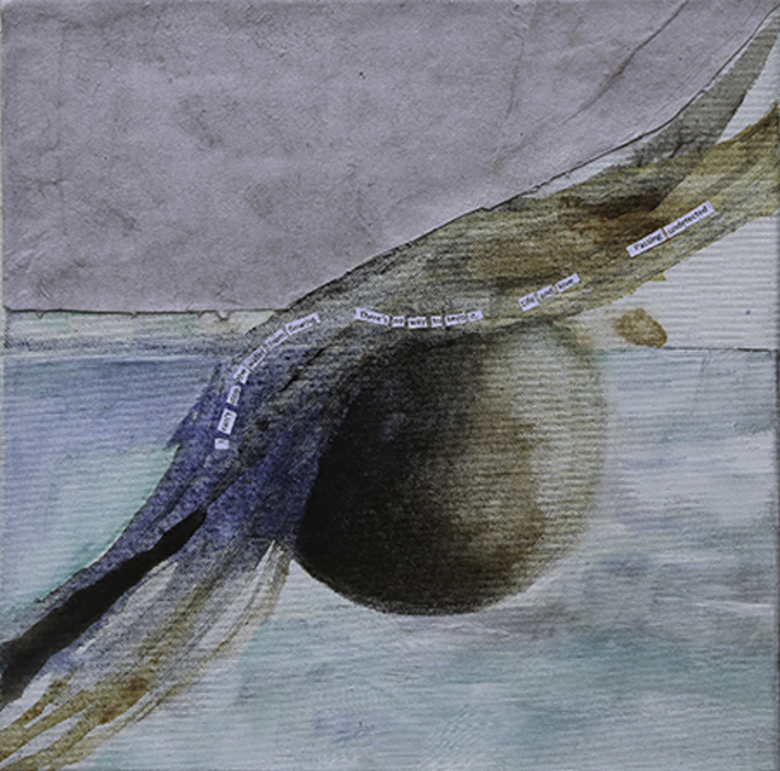 Words & Waters I |Collage de Celia Kettle | Compra arte en Flecha.es