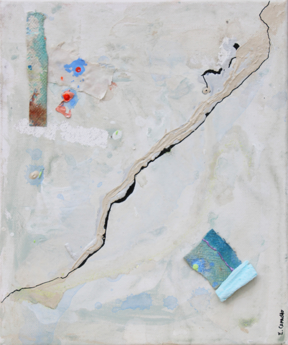 Mini city I |Pintura de Elena Camacho | Compra arte en Flecha.es