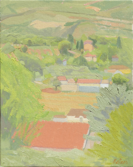 #Postcard, Castrovillari |Pintura de Ignacio Mateos | Compra arte en Flecha.es