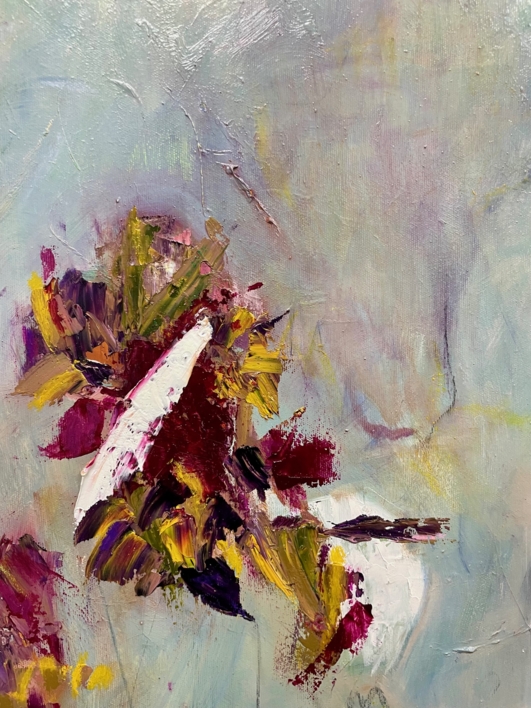 Flores escondidas en la naturaleza IV | Pintura de i.momparler | Compra arte en Flecha.es