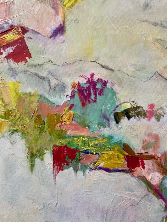Flores escondidas en la naturaleza III | Pintura de i.momparler | Compra arte en Flecha.es
