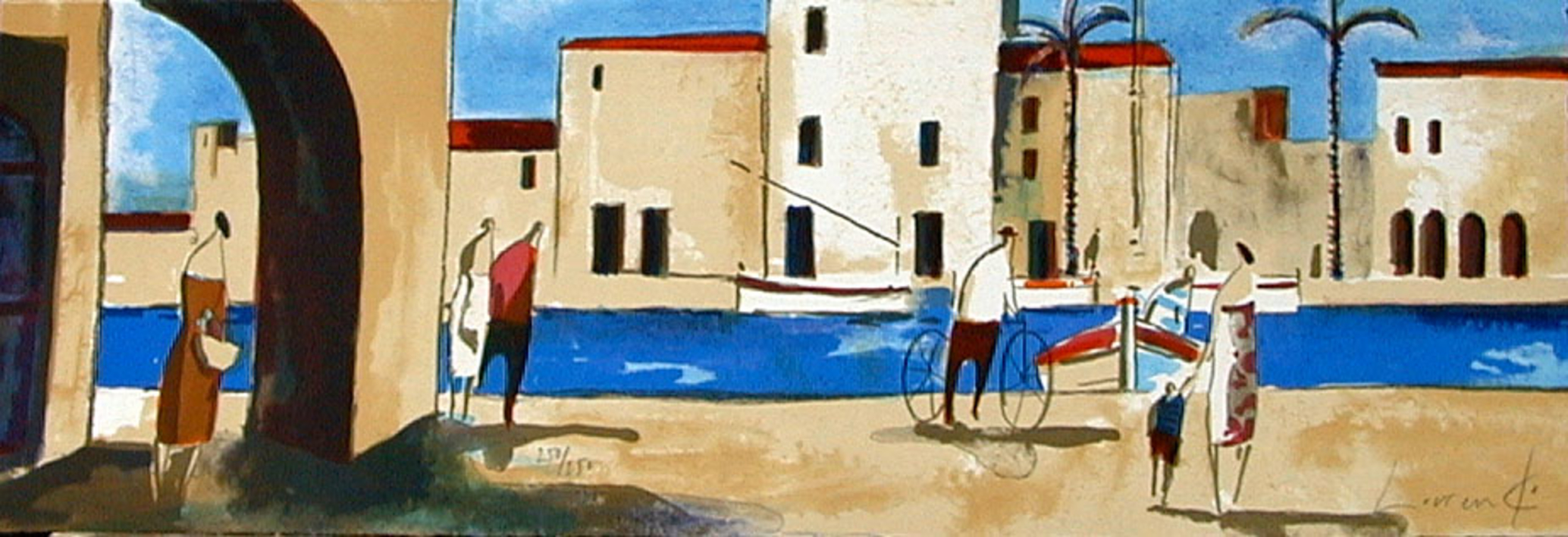 Dona i nen |Obra gráfica de Didier Lourenço | Compra arte en Flecha.es