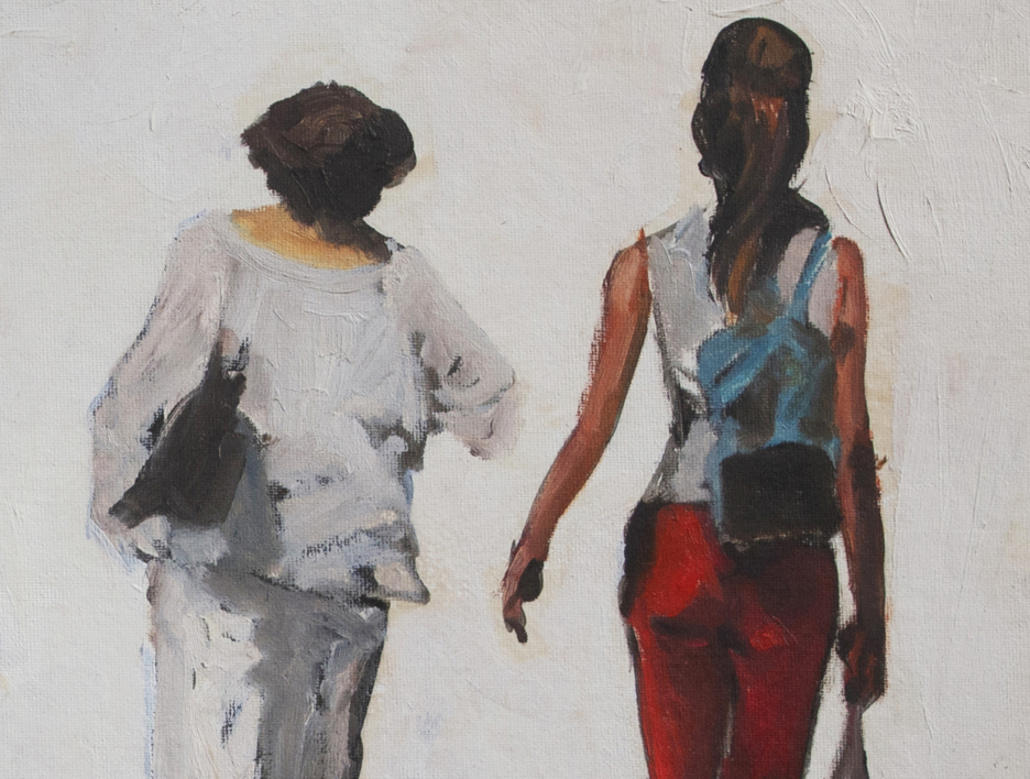 Estudio de personajes | Pintura de Luis Chichón | Compra arte en Flecha.es