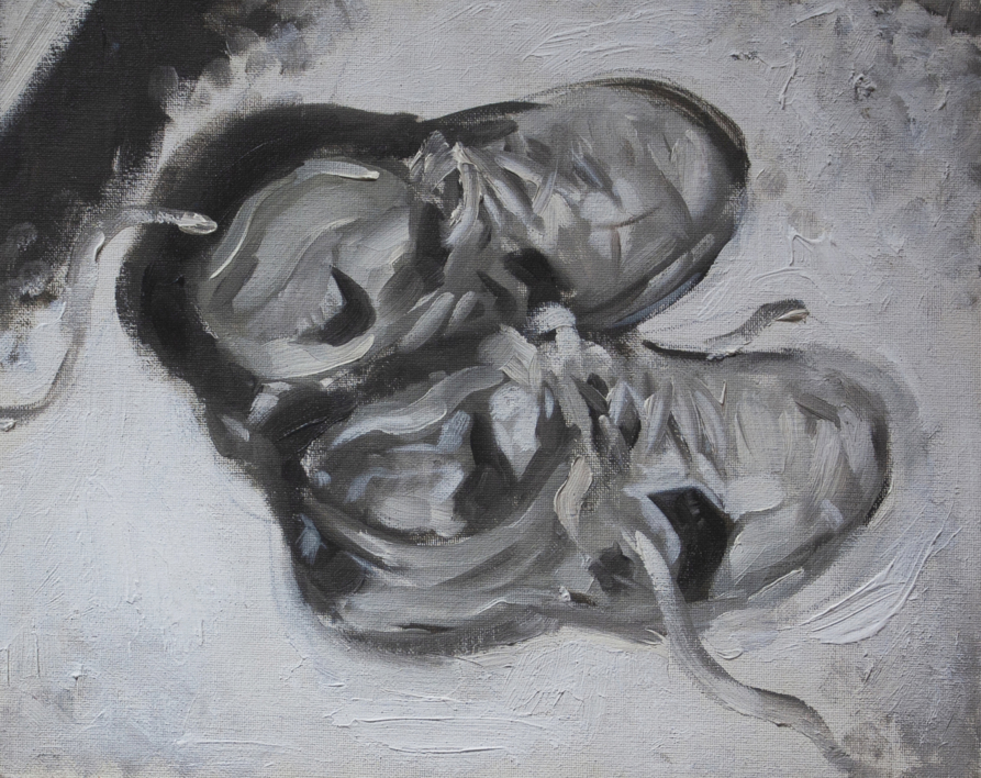 Zapatillas |Pintura de Luis Chichón | Compra arte en Flecha.es