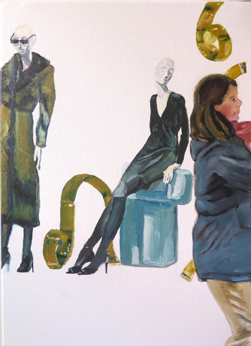 Moda  Invierno | Pintura de JESÚS MANUEL MORENO | Compra arte en Flecha.es