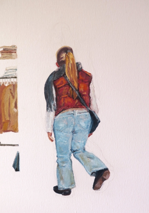 Moda  Invierno | Pintura de JESÚS MANUEL MORENO | Compra arte en Flecha.es