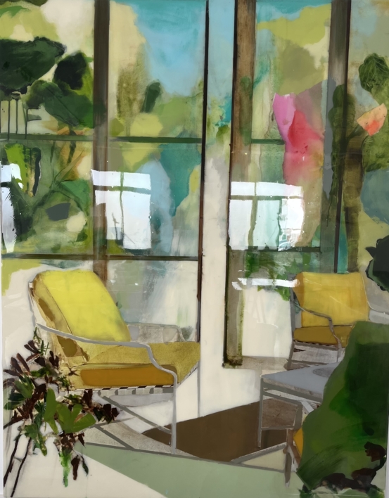 el jardin |Pintura de ISABEL GARCIA BENITO | Compra arte en Flecha.es