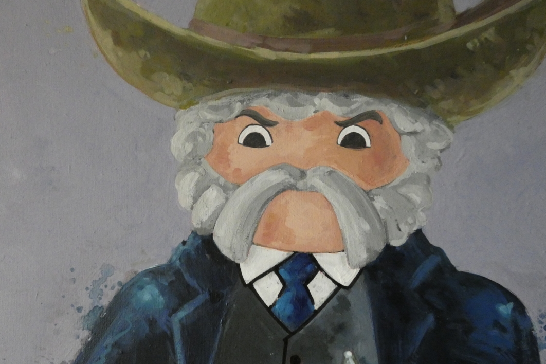 figura nº6 Sheriff | Ilustración de saiz manrique | Compra arte en Flecha.es