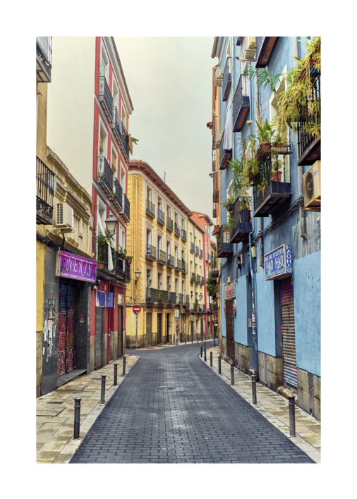 Colores de Lavapies |Fotografía de Iván Abanades Medina | Compra arte en Flecha.es