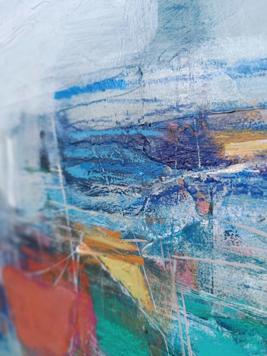 Entre las Cuerdas (Between The Ropes) | Pintura de Magdalena Morey | Compra arte en Flecha.es