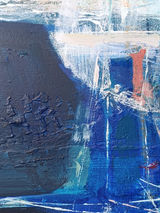 Entre las Cuerdas (Between The Ropes) | Pintura de Magdalena Morey | Compra arte en Flecha.es