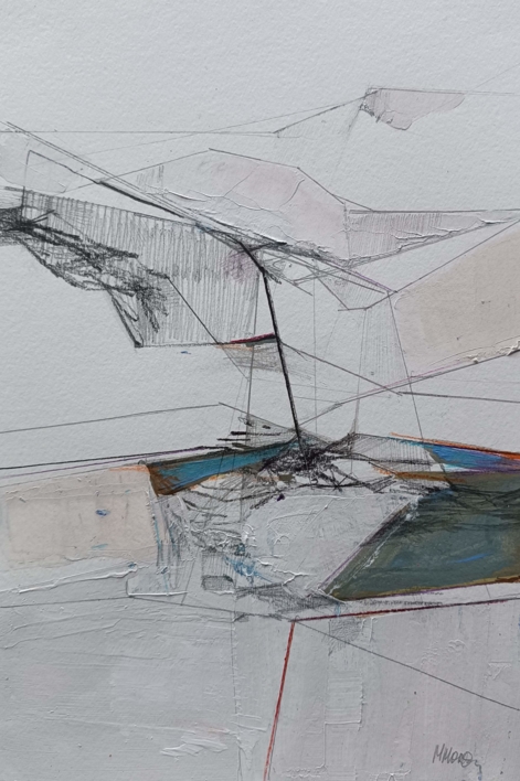 Ruta Ascendente 1 |Dibujo de Magdalena Morey | Compra arte en Flecha.es