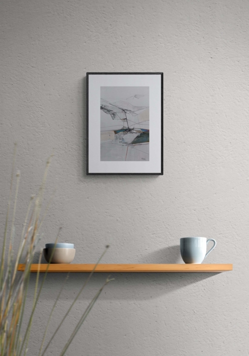 Ruta Ascendente 1 | Dibujo de Magdalena Morey | Compra arte en Flecha.es