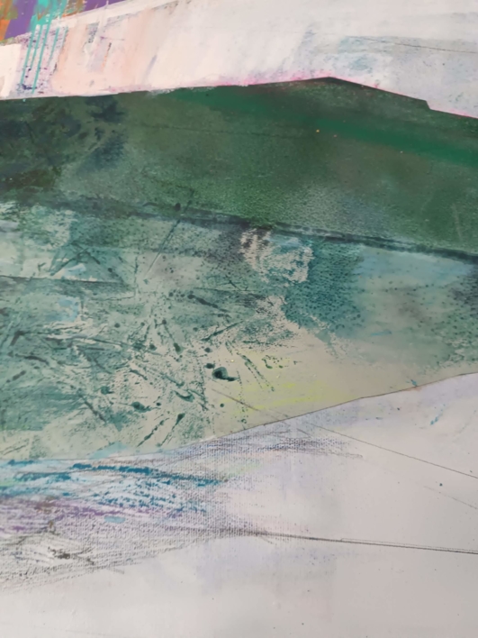 La Mar Entre Ellos | Pintura de Magdalena Morey | Compra arte en Flecha.es