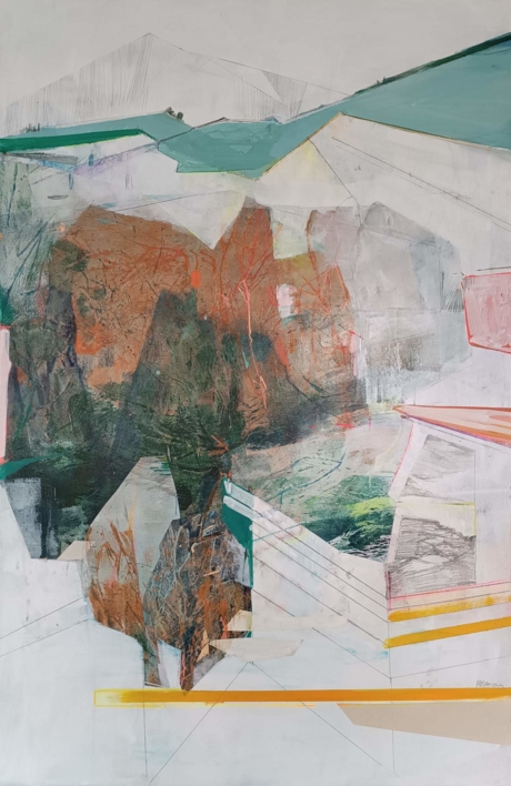 Subiendo a la Cima |Dibujo de Magdalena Morey | Compra arte en Flecha.es