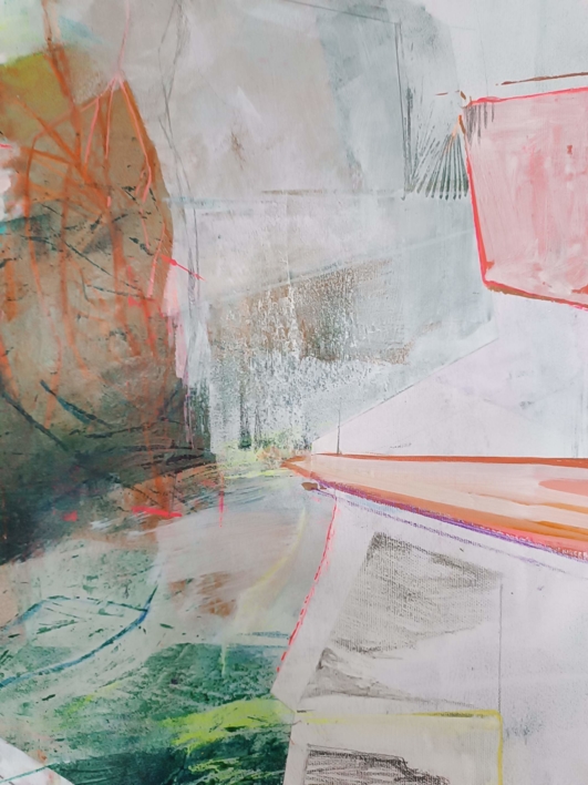 Subiendo a la Cima | Dibujo de Magdalena Morey | Compra arte en Flecha.es