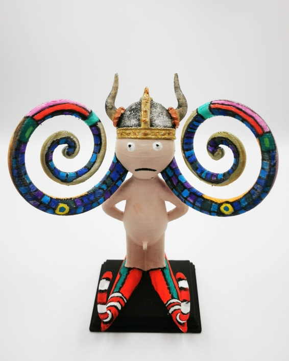 VIKINGA |Escultura de Ignacio Junquera | Compra arte en Flecha.es