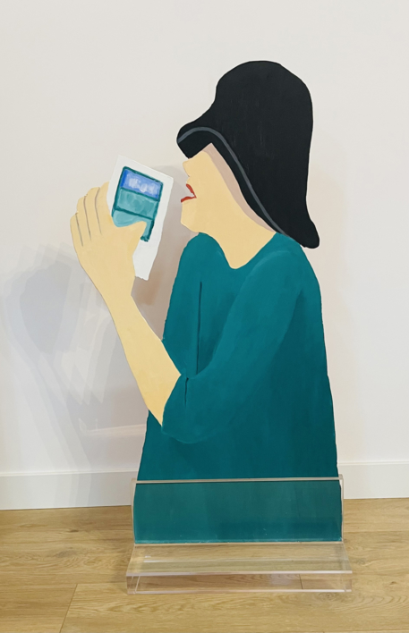 La fan de Rothko. | Escultura de Jenifer Carey | Compra arte en Flecha.es