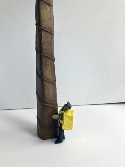 ¿No hay ascensor? | Escultura de Ana Valenciano | Compra arte en Flecha.es