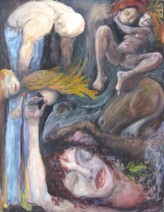 Más sueño que vigilia |Pintura de Jaelius Aguirre | Compra arte en Flecha.es