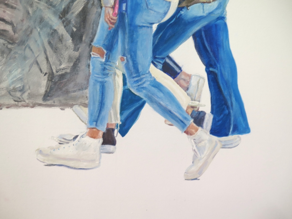 El eco de un grito | Pintura de JESÚS MANUEL MORENO | Compra arte en Flecha.es