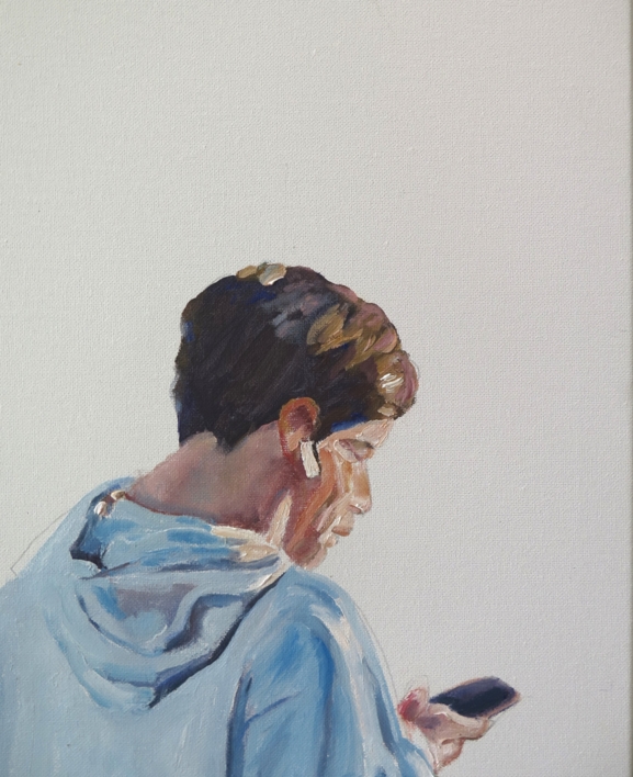 El eco de un grito | Pintura de JESÚS MANUEL MORENO | Compra arte en Flecha.es