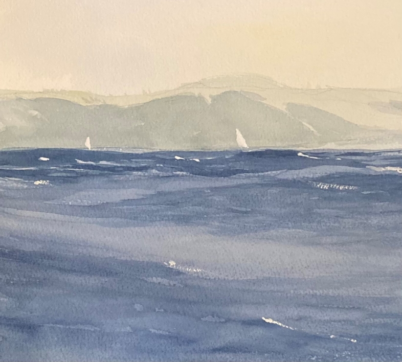 La costa II |Pintura de Iñigo Lizarraga | Compra arte en Flecha.es