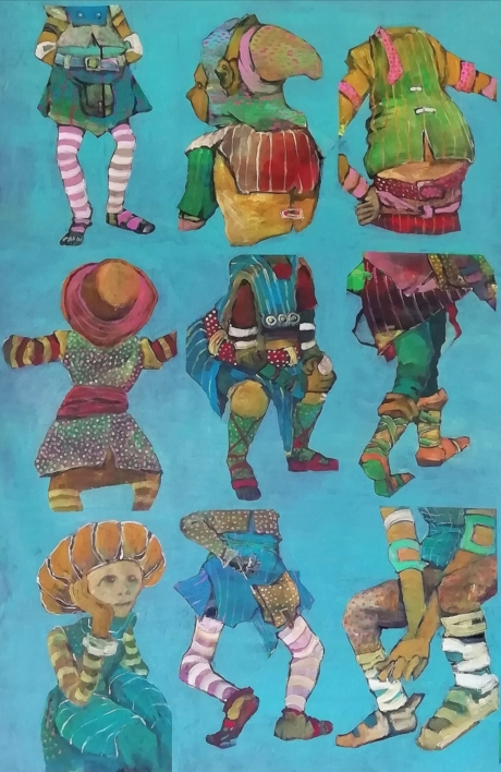 Fragments - Tuesday 18 | Pintura de Francisco Santos | Compra arte en Flecha.es
