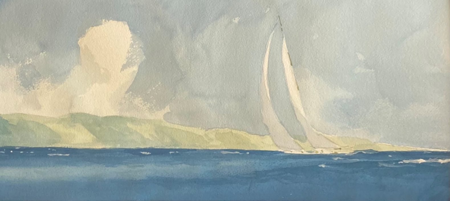 Regata II |Pintura de Iñigo Lizarraga | Compra arte en Flecha.es