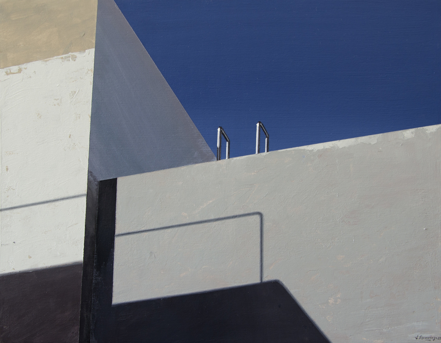 ROOFTOP |Pintura de Juan Escauriaza | Compra arte en Flecha.es