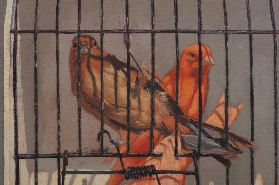 Cautivos | Pintura de Álvarez Cebrián | Compra arte en Flecha.es