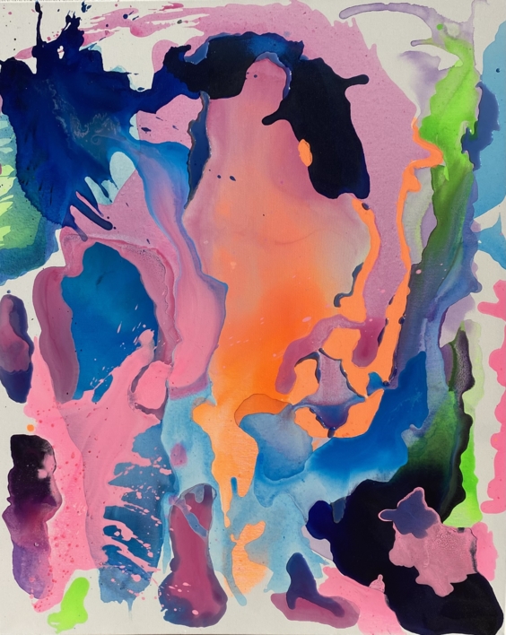 MANCHAS VIVAS,ENERGÍA DEL MAR |Pintura de ARTMAMATOPI | Compra arte en Flecha.es