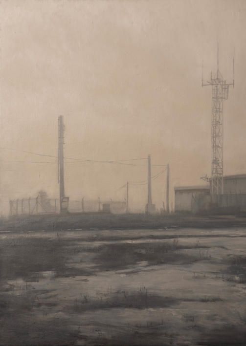 Pero amaneció con niebla. | Pintura de Álvarez Cebrián | Compra arte en Flecha.es