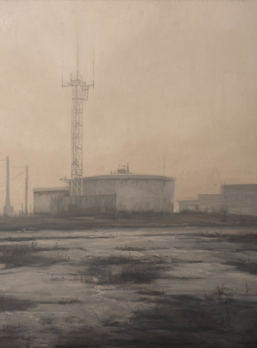 Pero amaneció con niebla. | Pintura de Álvarez Cebrián | Compra arte en Flecha.es