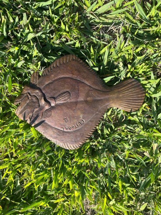 Rodaballo pequeño | Escultura de Cristóbal | Compra arte en Flecha.es