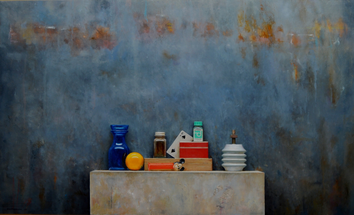 Tarro azul |Pintura de LUIS    GOMEZ    MACPHERSON | Compra arte en Flecha.es