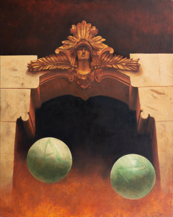 De la A a la Z. |Pintura de Álvarez Cebrián | Compra arte en Flecha.es