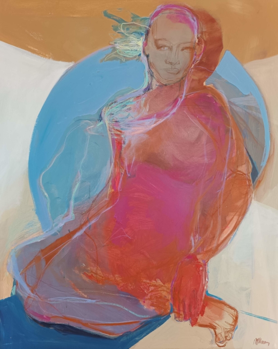 Revealed To Herself (Revelándose a Sí Misma) |Pintura de Magdalena Morey | Compra arte en Flecha.es