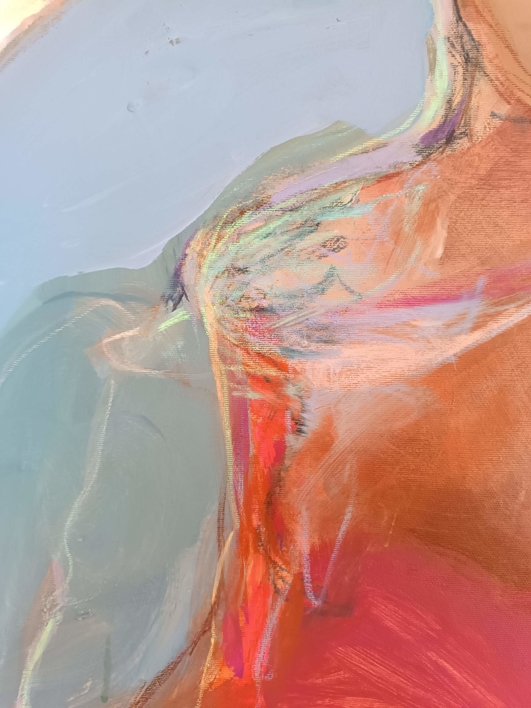 Revealed To Herself (Revelándose a Sí Misma) | Pintura de Magdalena Morey | Compra arte en Flecha.es