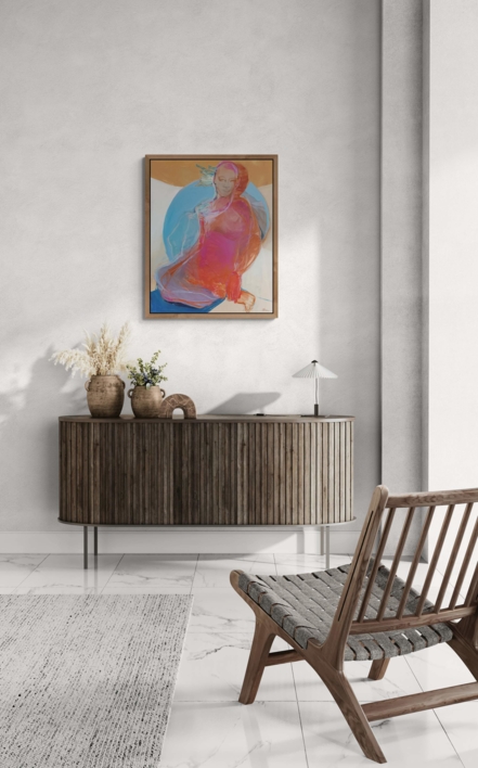 Revealed To Herself (Revelándose a Sí Misma) | Pintura de Magdalena Morey | Compra arte en Flecha.es