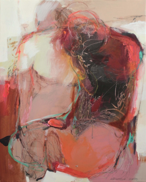 Both Sides Shape Us  (Ambos Lados Nos Forman) |Pintura de Magdalena Morey | Compra arte en Flecha.es