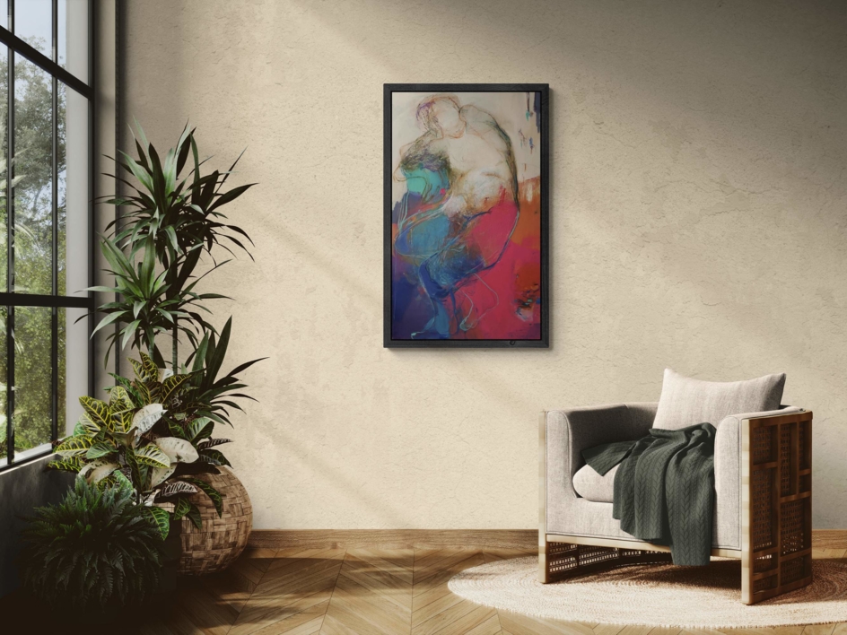 The Quiet Inside (El Silencio Interior) | Pintura de Magdalena Morey | Compra arte en Flecha.es