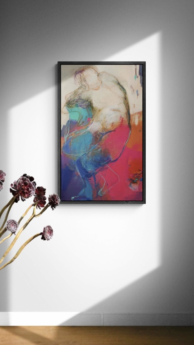 The Quiet Inside (El Silencio Interior) | Pintura de Magdalena Morey | Compra arte en Flecha.es