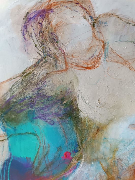 The Quiet Inside (El Silencio Interior) | Pintura de Magdalena Morey | Compra arte en Flecha.es