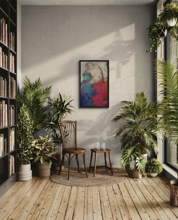 The Quiet Inside (El Silencio Interior) | Pintura de Magdalena Morey | Compra arte en Flecha.es